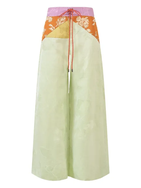 Rosie Assoulin Harbor jacquard trousers