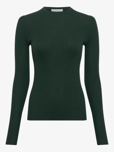Gabriela Hearst Browning ribbed-knit T-shirt