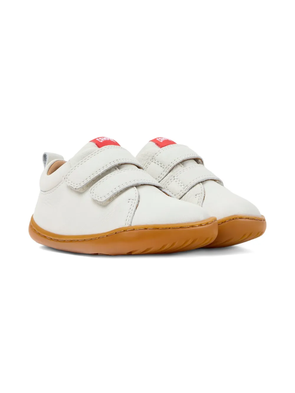 Camper Kids Sneakers Peu Cami con doppio strappo - Bianco