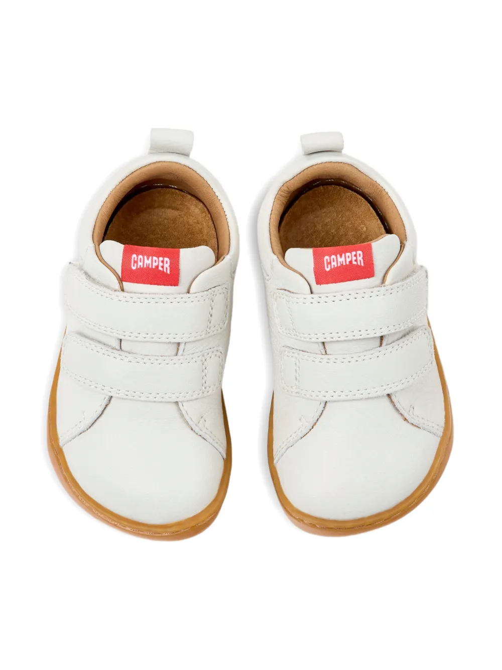 Camper Kids Peu Cami sneakers met dubbel bandje Wit