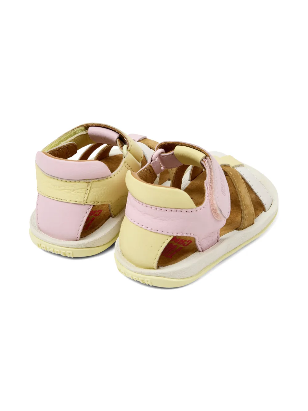 Camper Kids Twins veelkleurige sandalen Roze