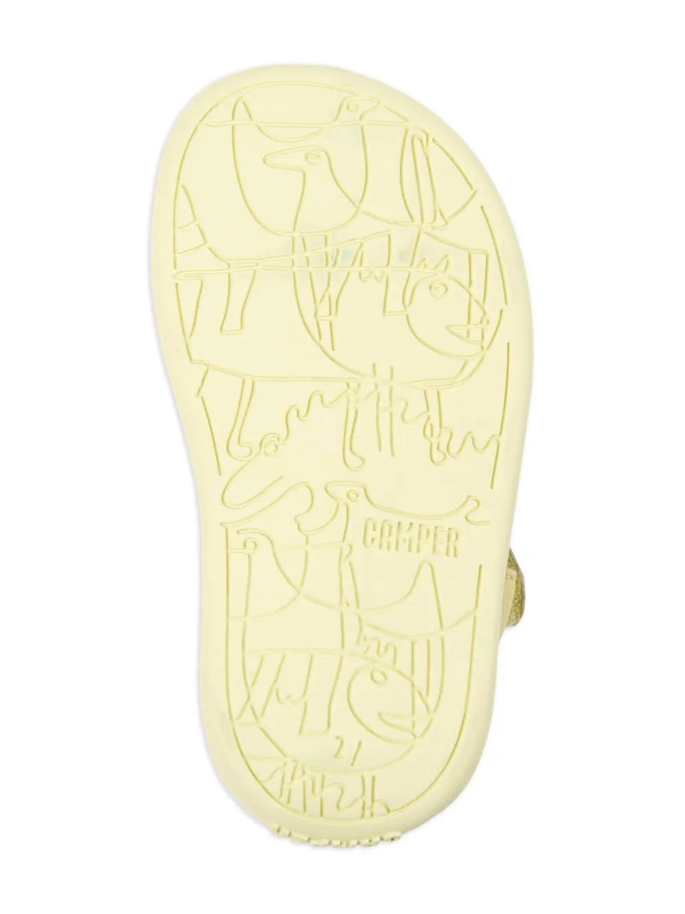 Camper Kids Twins veelkleurige sandalen Roze