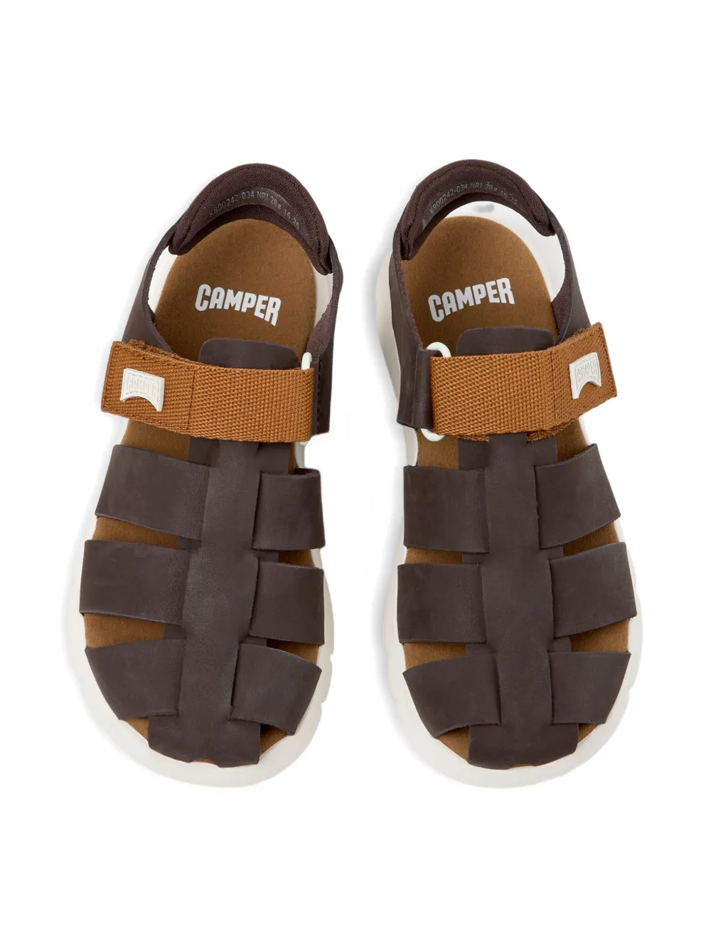 Camper Kids Oruga sandalen Bruin