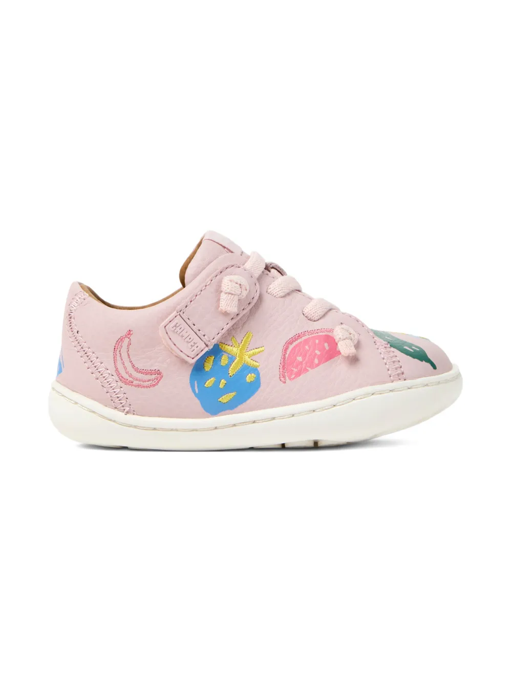 Camper Kids Peu Cami Twins sneakers met fruitprint Roze