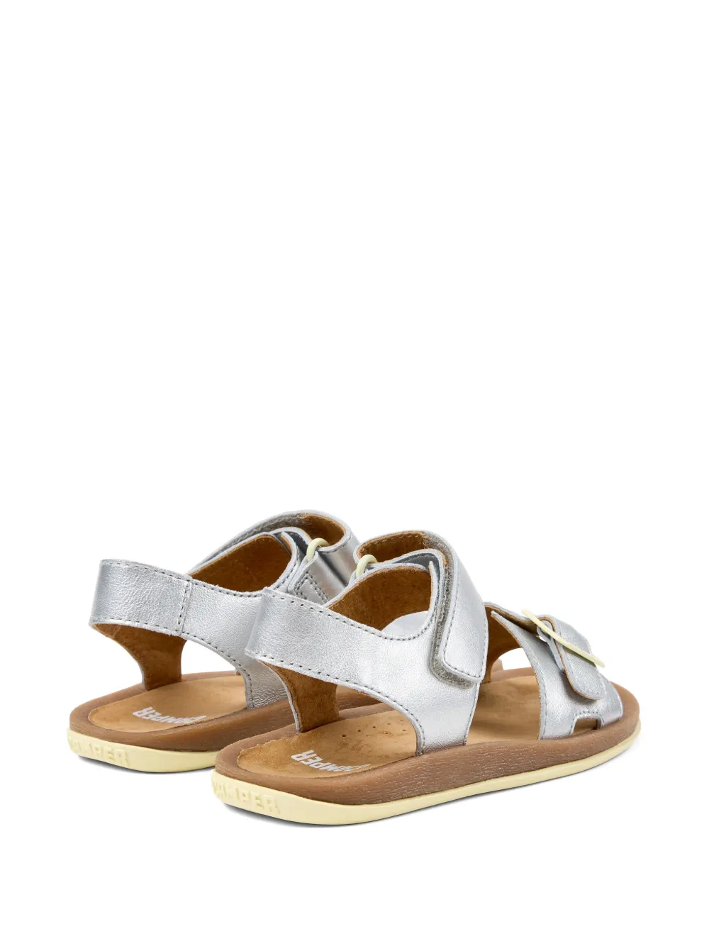 Camper Kids Bicho sandalen met gesp Zilver