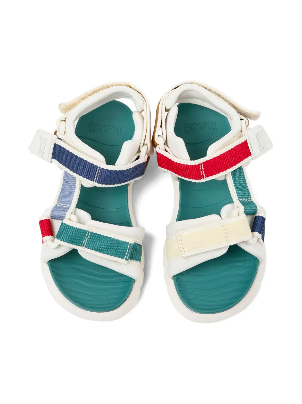 Camper Kids Oruga sandalen met bandjes Wit