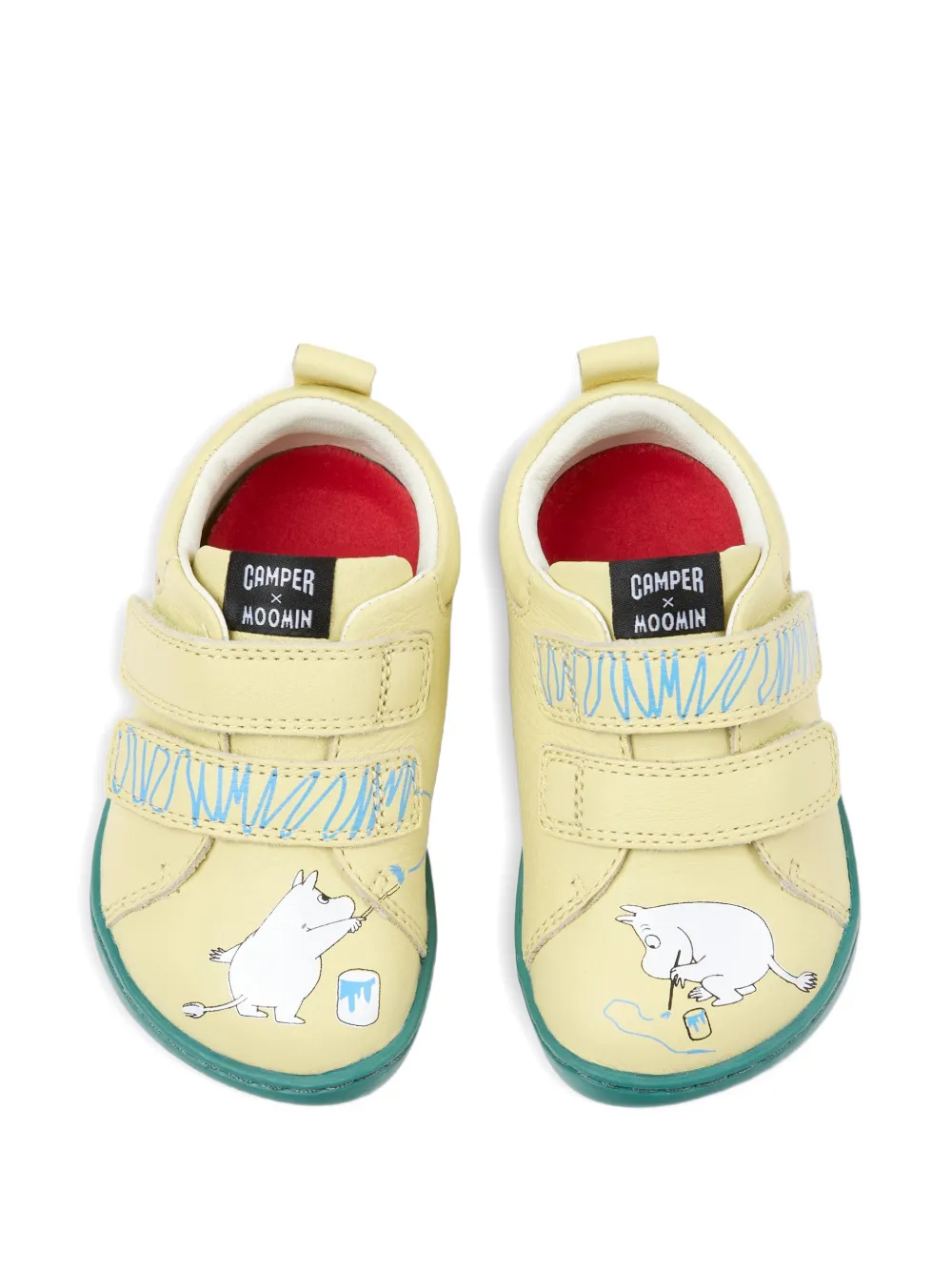 Camper Kids x Moomin Peu Cami sneakers Geel