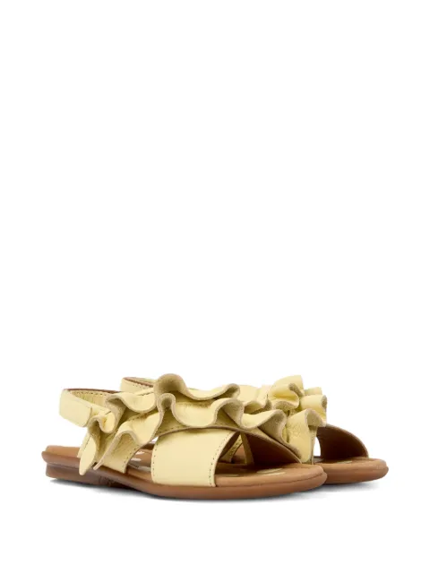 Camper Kids Right ruffled sandals