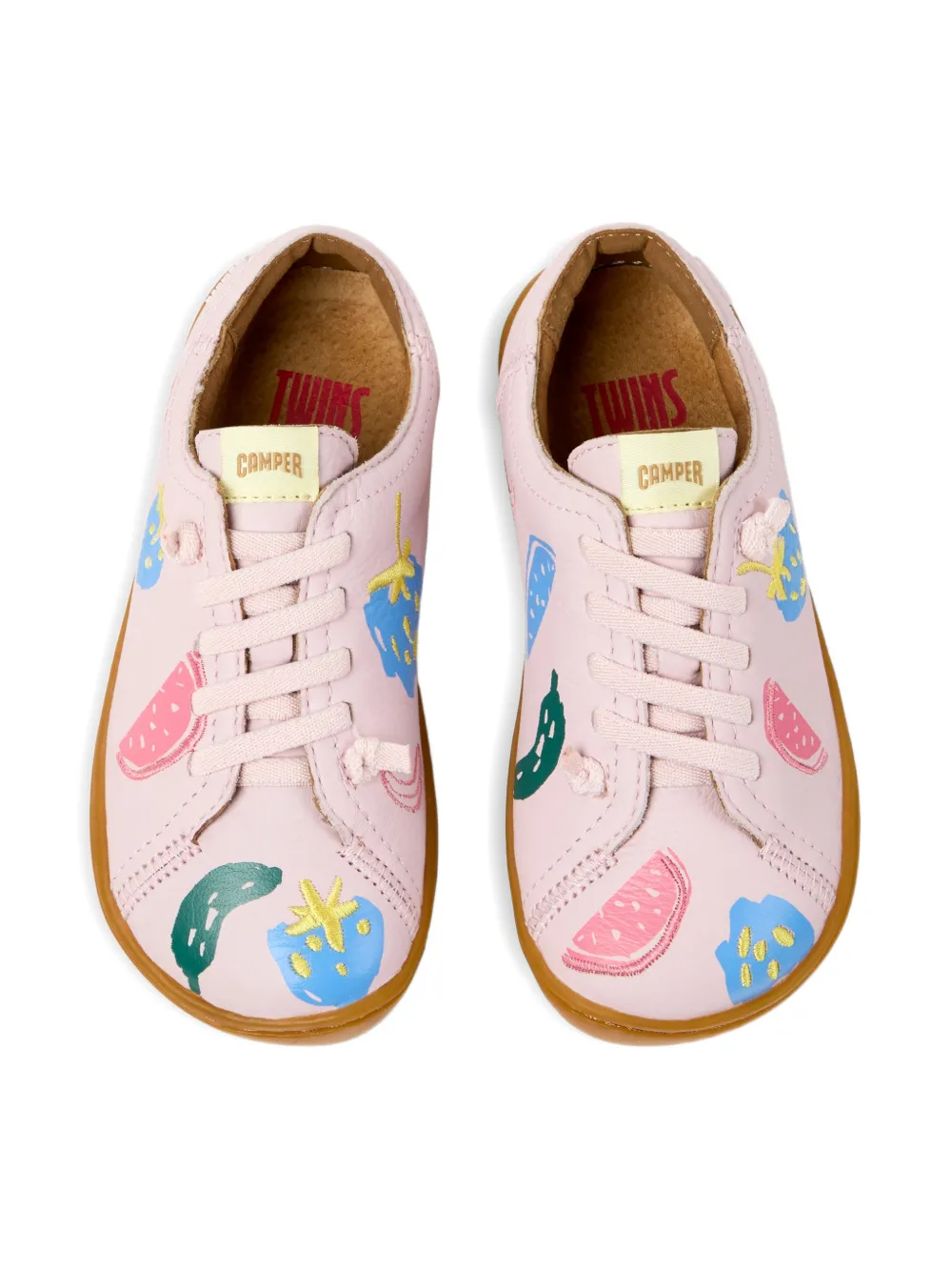 Camper Kids Peu Cami sneakers met print Roze