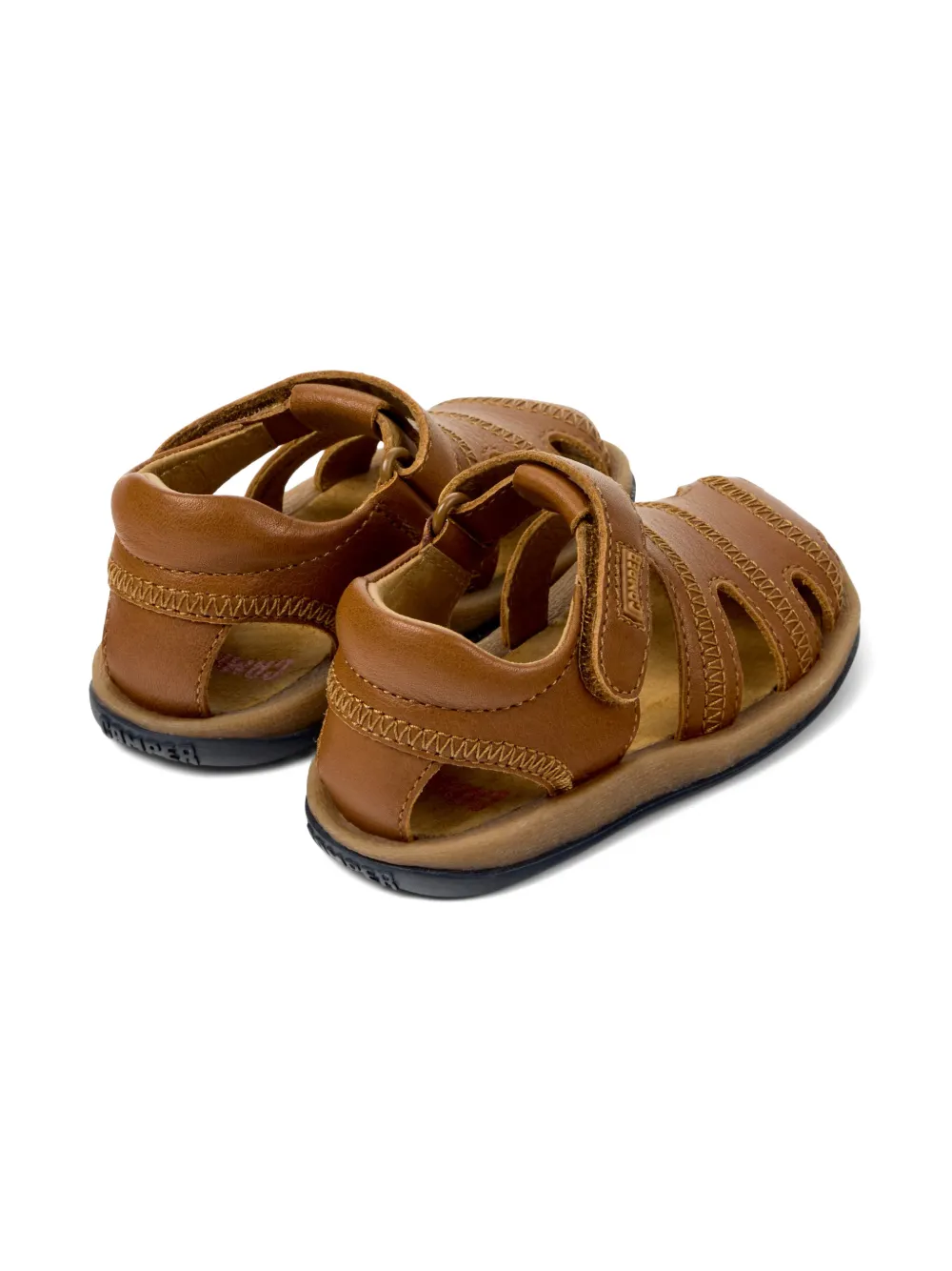 Camper Kids Bicho sandalen met gladde zool Bruin