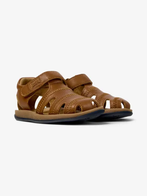 Camper Kids smooth leather Bicho sandals