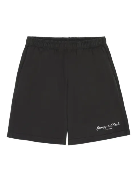 Sporty & Rich Stallion Sportshorts mit Logo