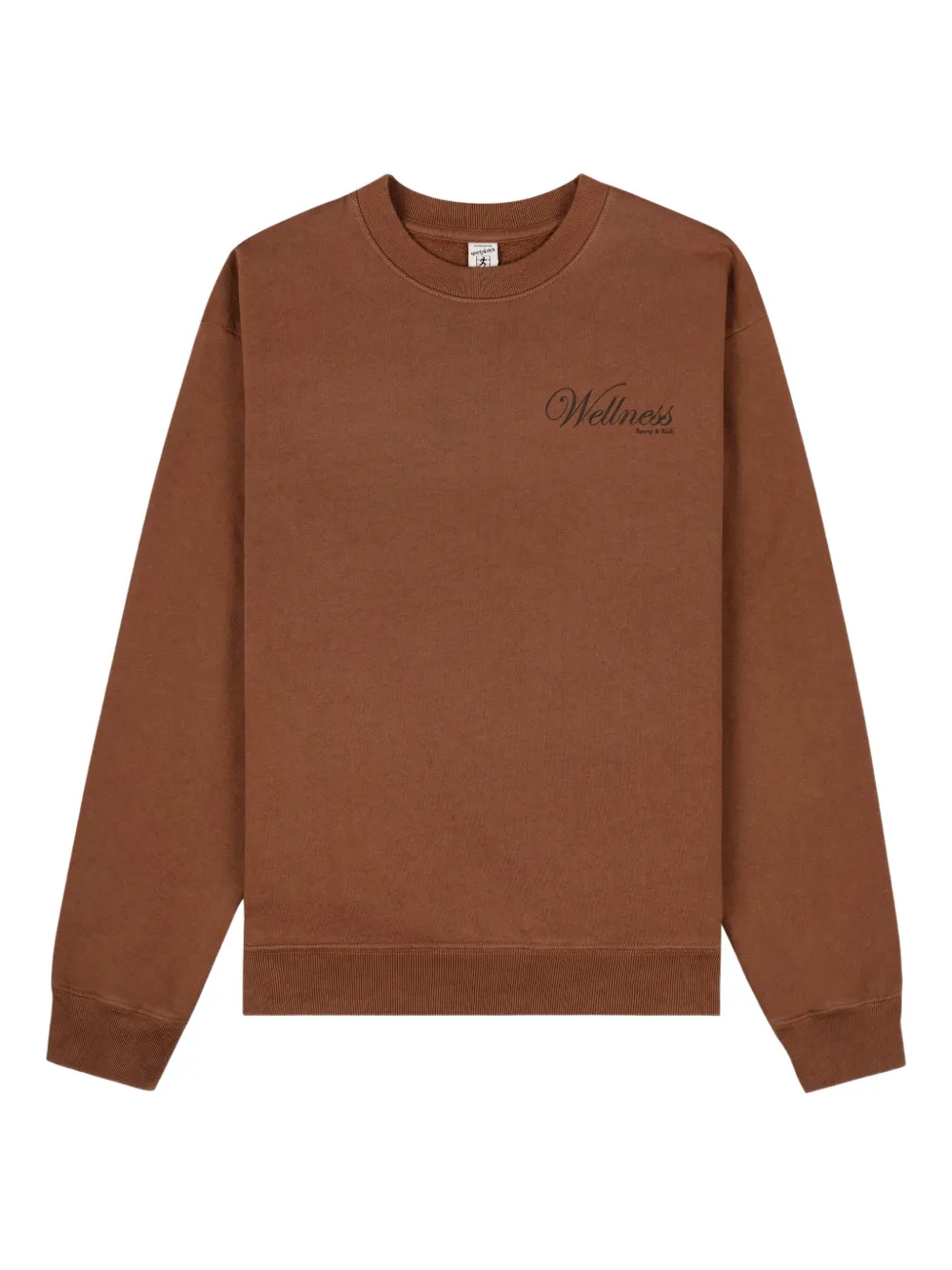 Sporty & Rich Maglione Soho Wellness - Marrone