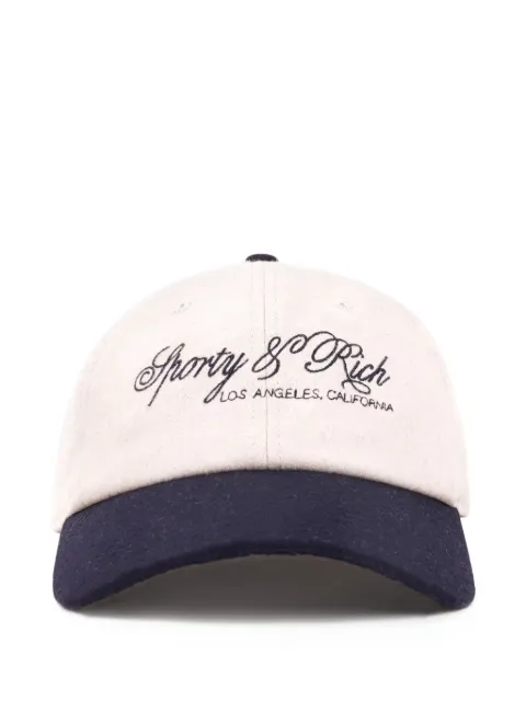 Sporty & Rich logo baseball cap