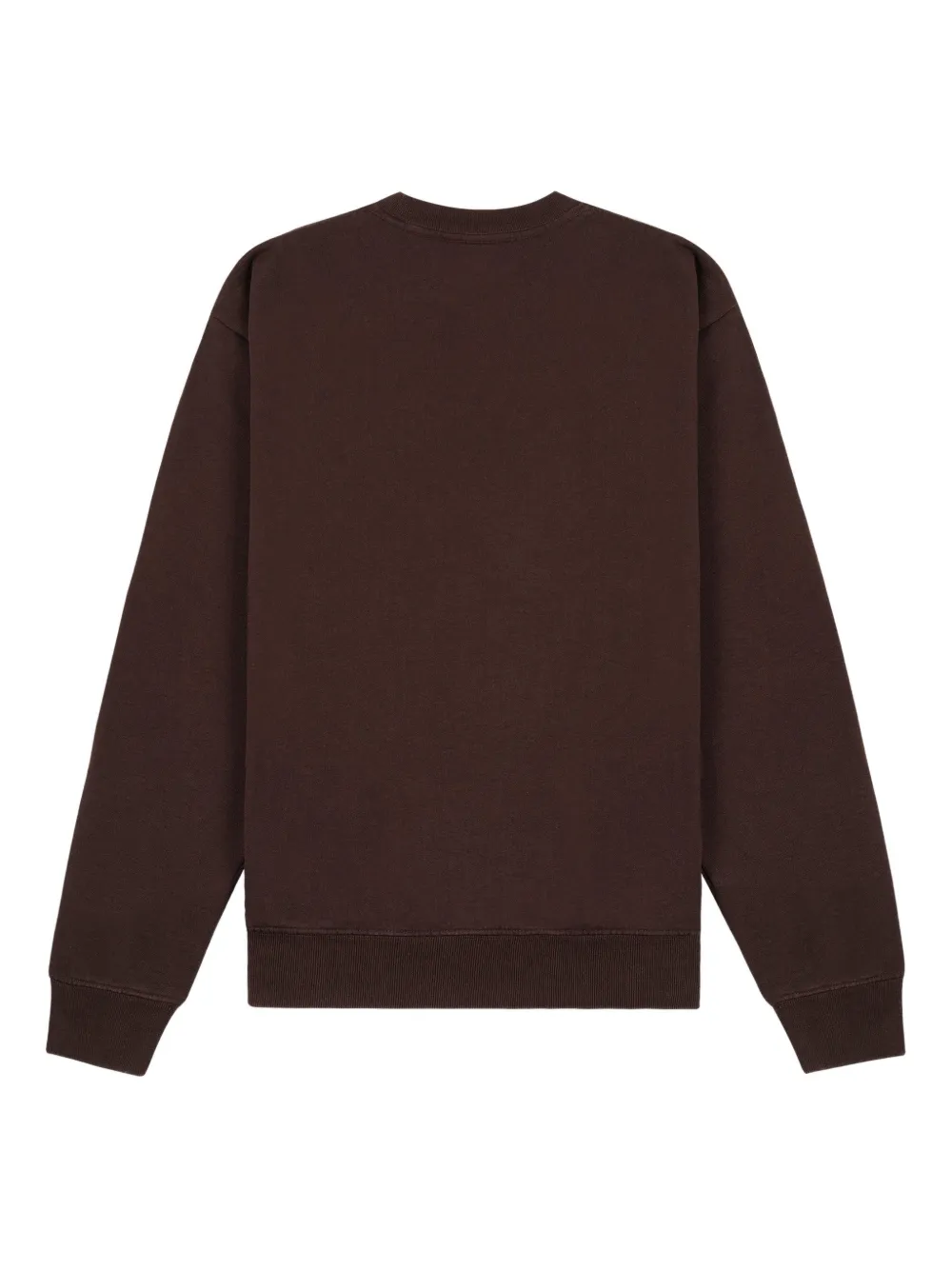 Sporty & Rich H&W sweater met ronde hals en logo Bruin