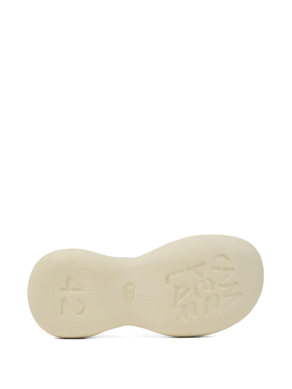 CamperLab Caramba leren sandalen met bandje Beige