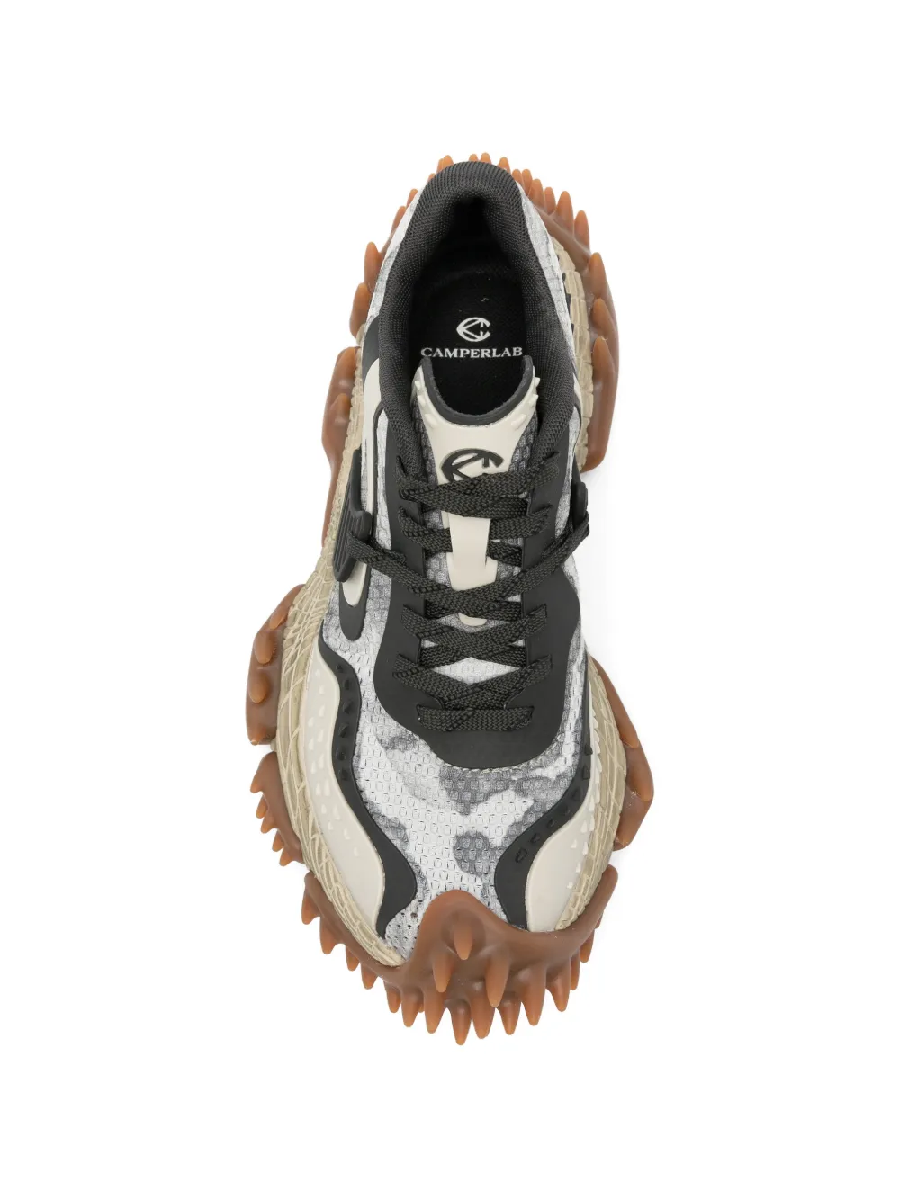 CamperLab Tornado sneakers met textuur Beige