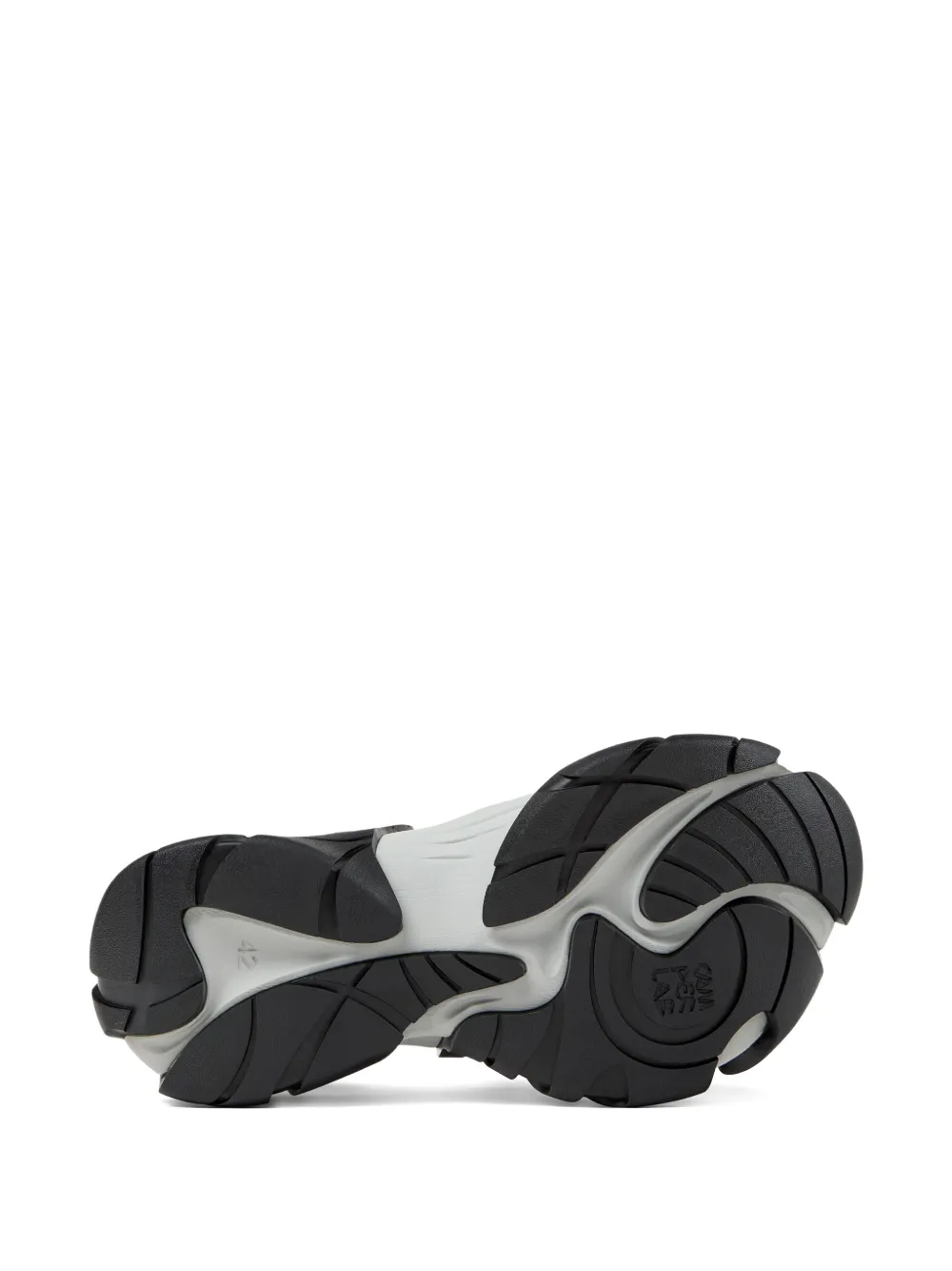 CamperLab Tormenta sneakers met klittenband Oranje