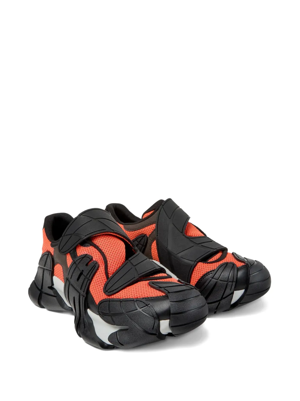 CamperLab Tormenta sneakers met klittenband Oranje