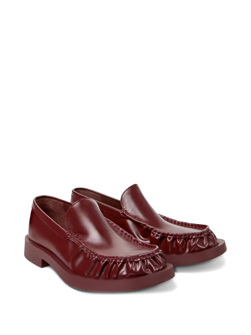 CamperLab ruffled 1978 loafers Rood