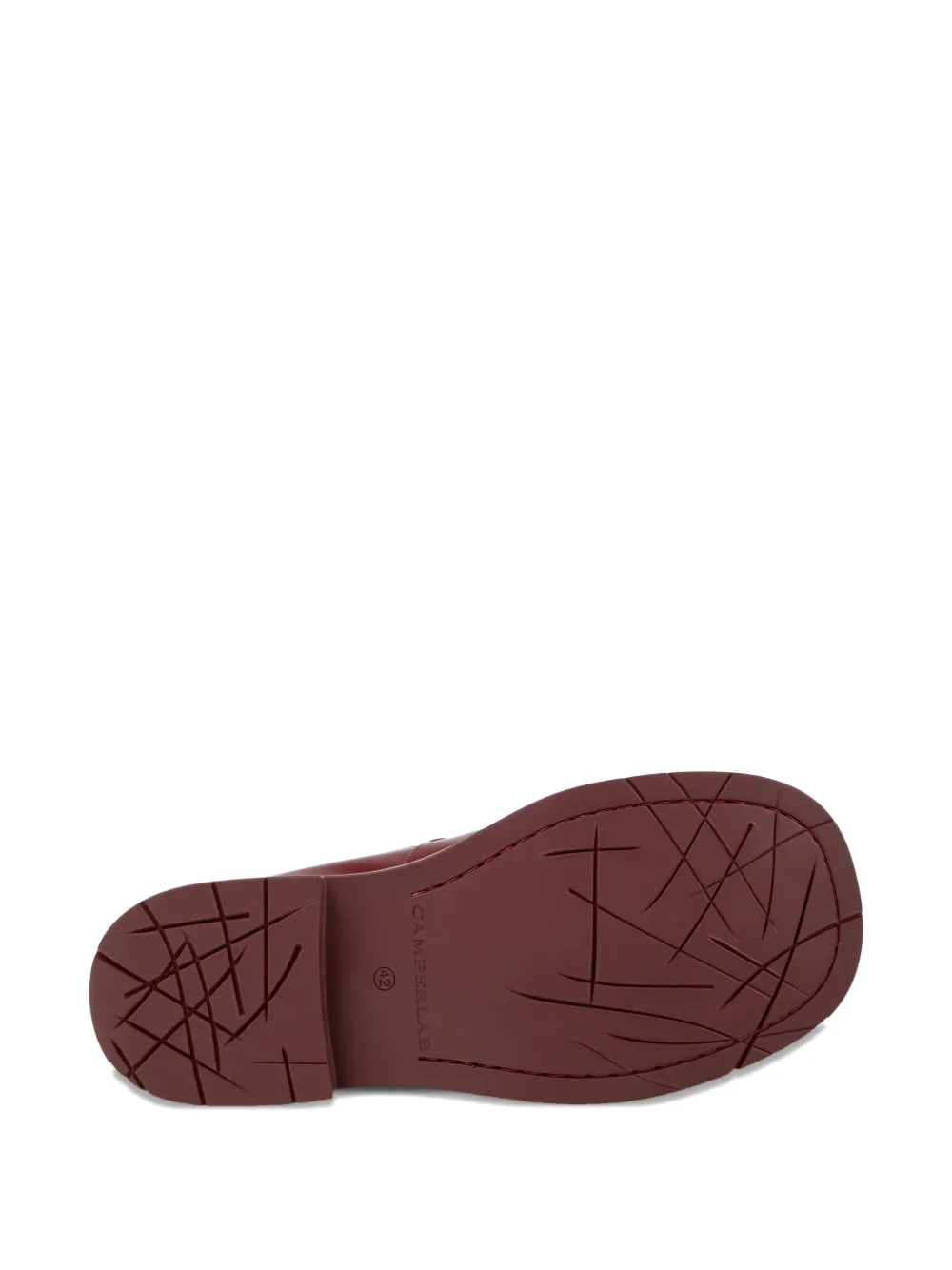 CamperLab ruffled 1978 loafers Rood