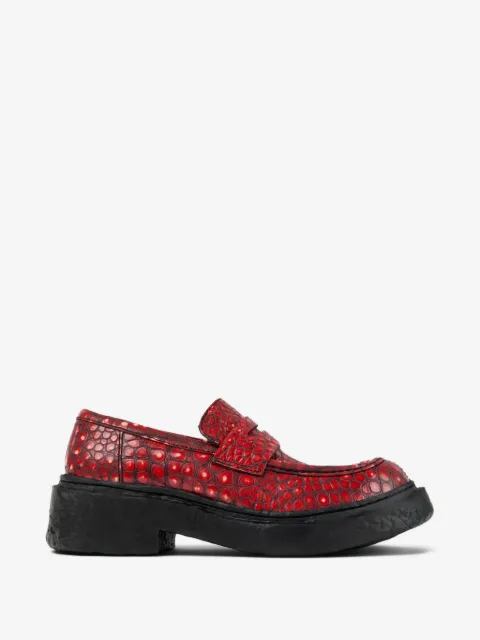 CamperLab patterned vamonos loafers