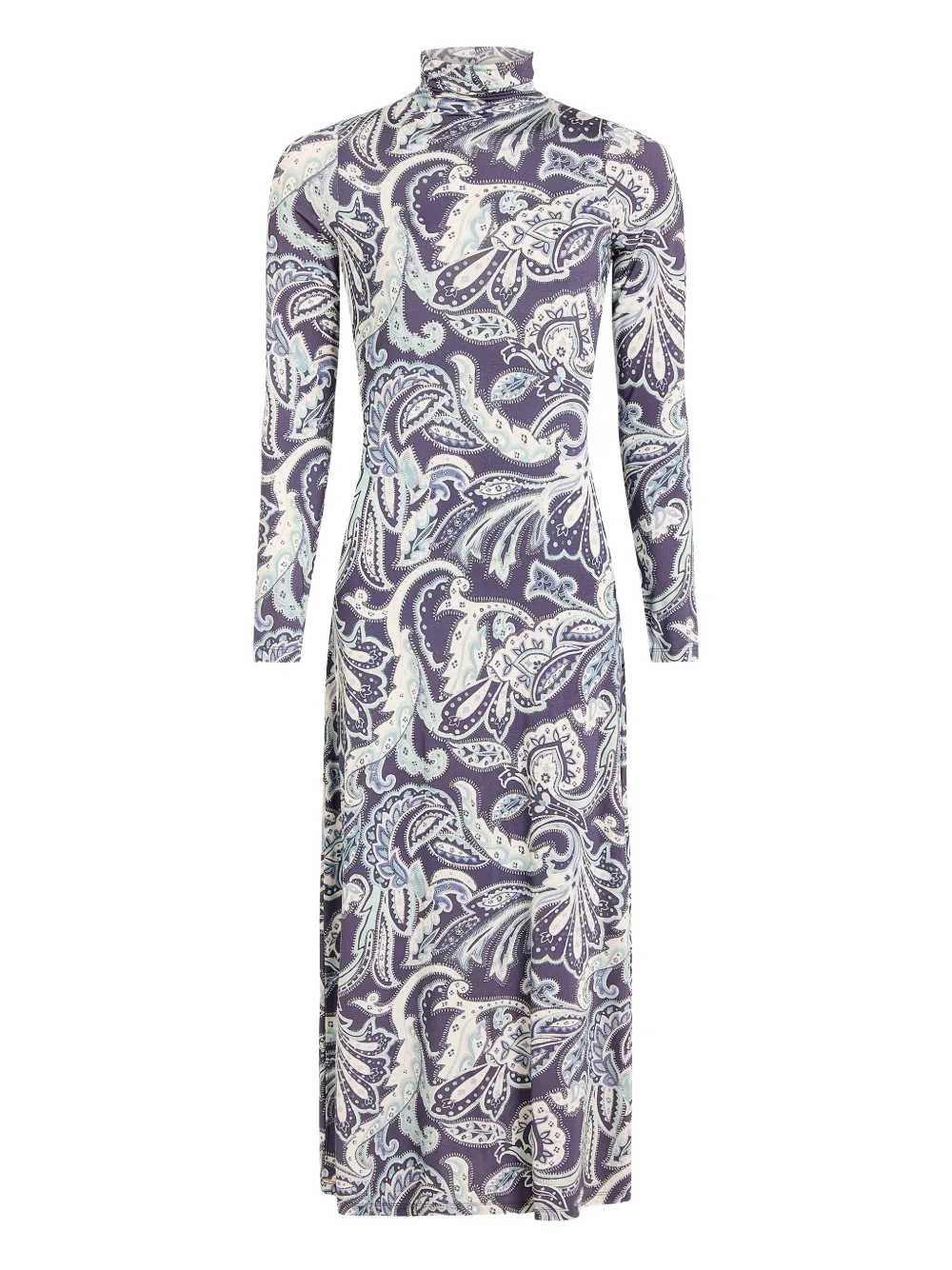 Marie Oliver Paxton paisley-print dress - Blu