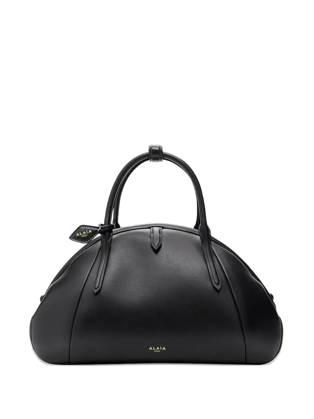 Alaïa レザー トートバッグ | ブラック | FARFETCH JP