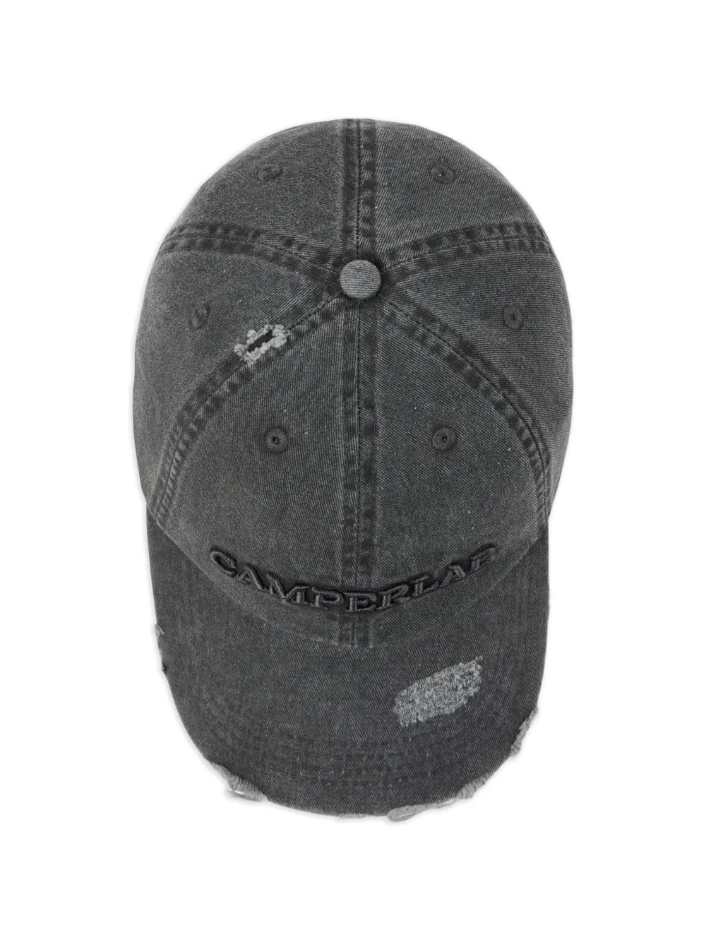 CamperLab Gerafelde pet Grijs