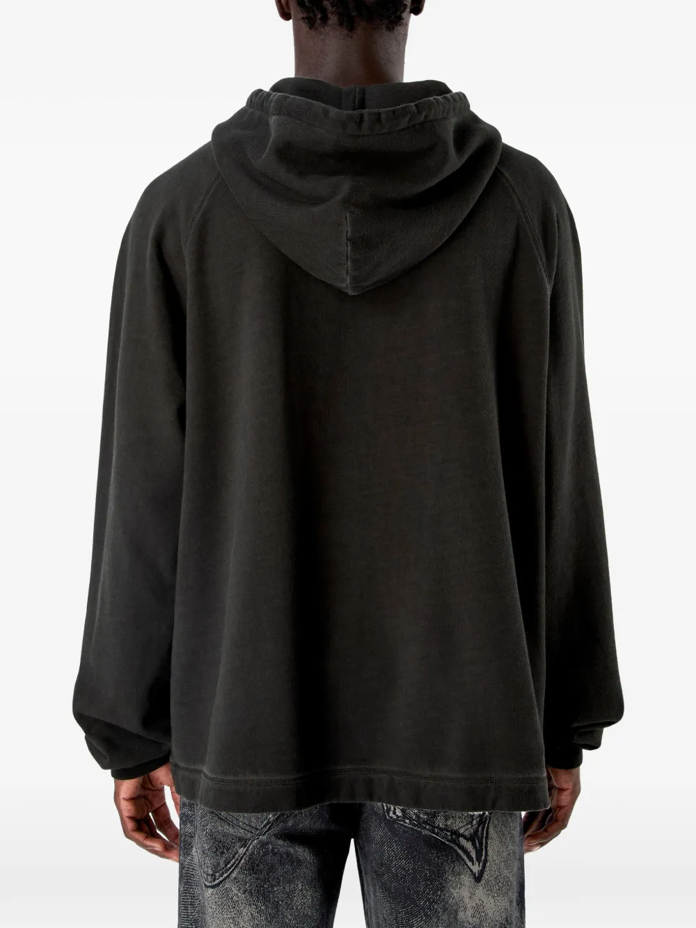 Long-Sleeve Kangaroo-Pocket Hoodie