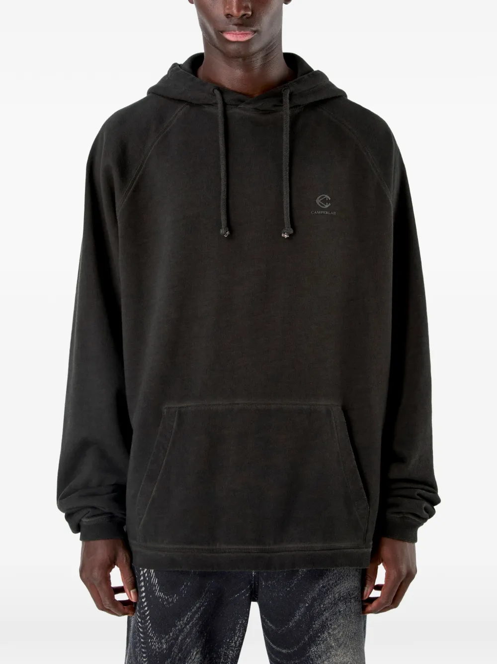 Long-Sleeve Kangaroo-Pocket Hoodie