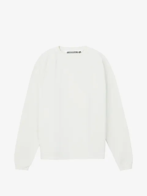 CamperLab sweatshirt med rund hals og udskæring