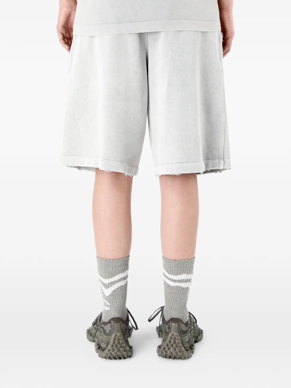 CamperLab Trainingsshorts met franje Grijs