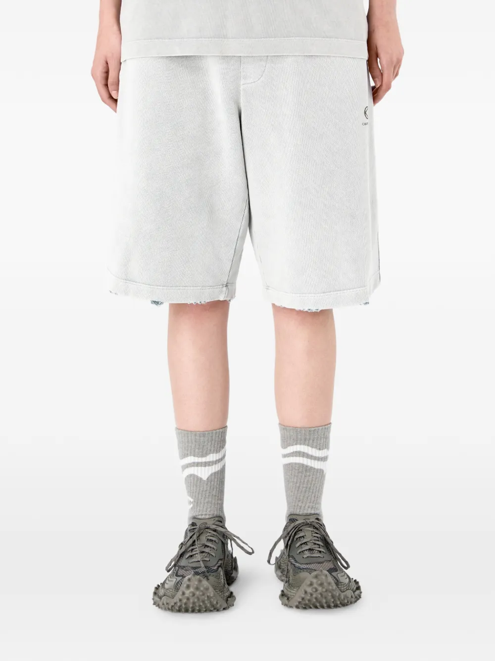 CamperLab Trainingsshorts met franje Grijs
