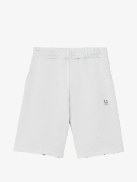 CamperLab frayed track shorts