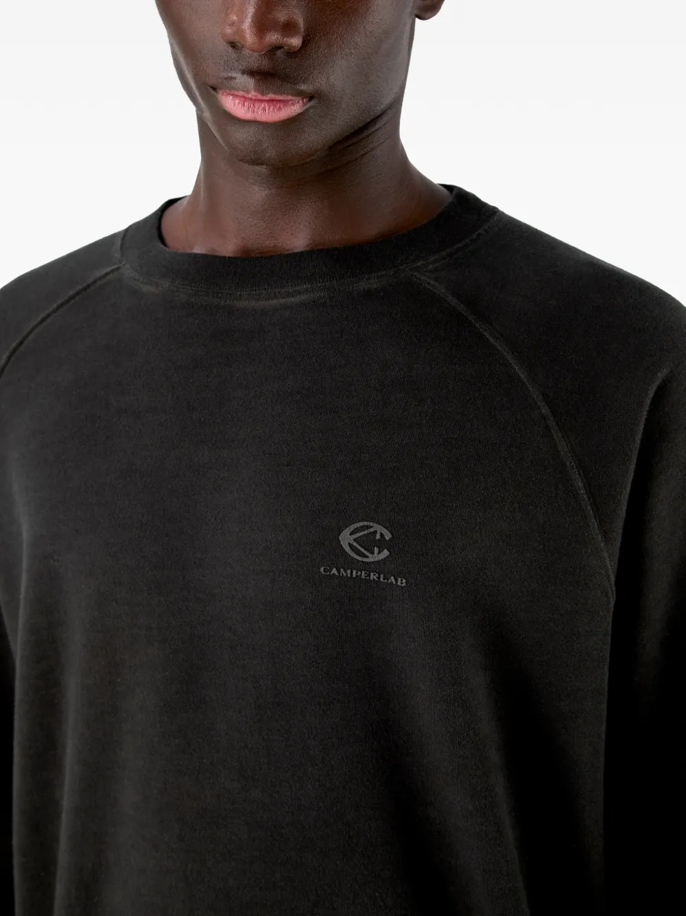 CamperLab Sweater met ronde hals Zwart