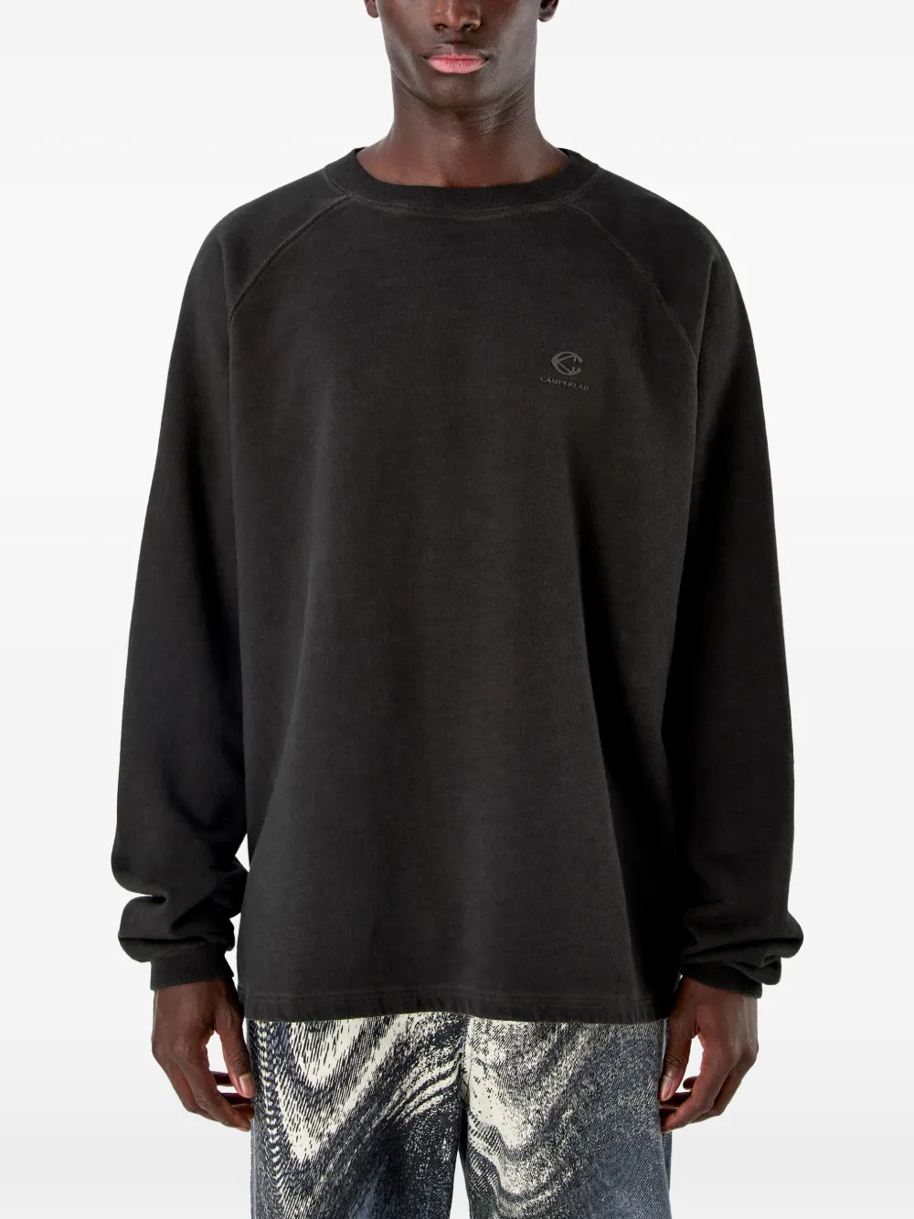  Camperlab Crew-neck Sweatshirt - Black 