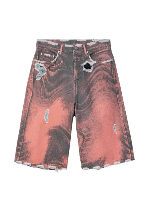 CamperLab distressed denim shorts
