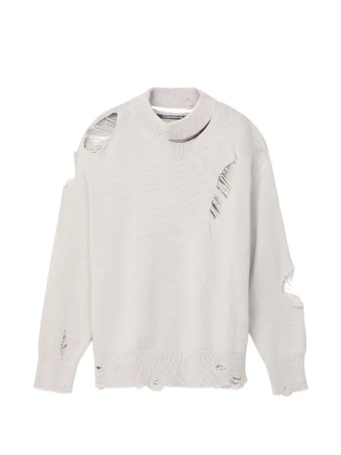 CamperLab distressed crewneck sweater