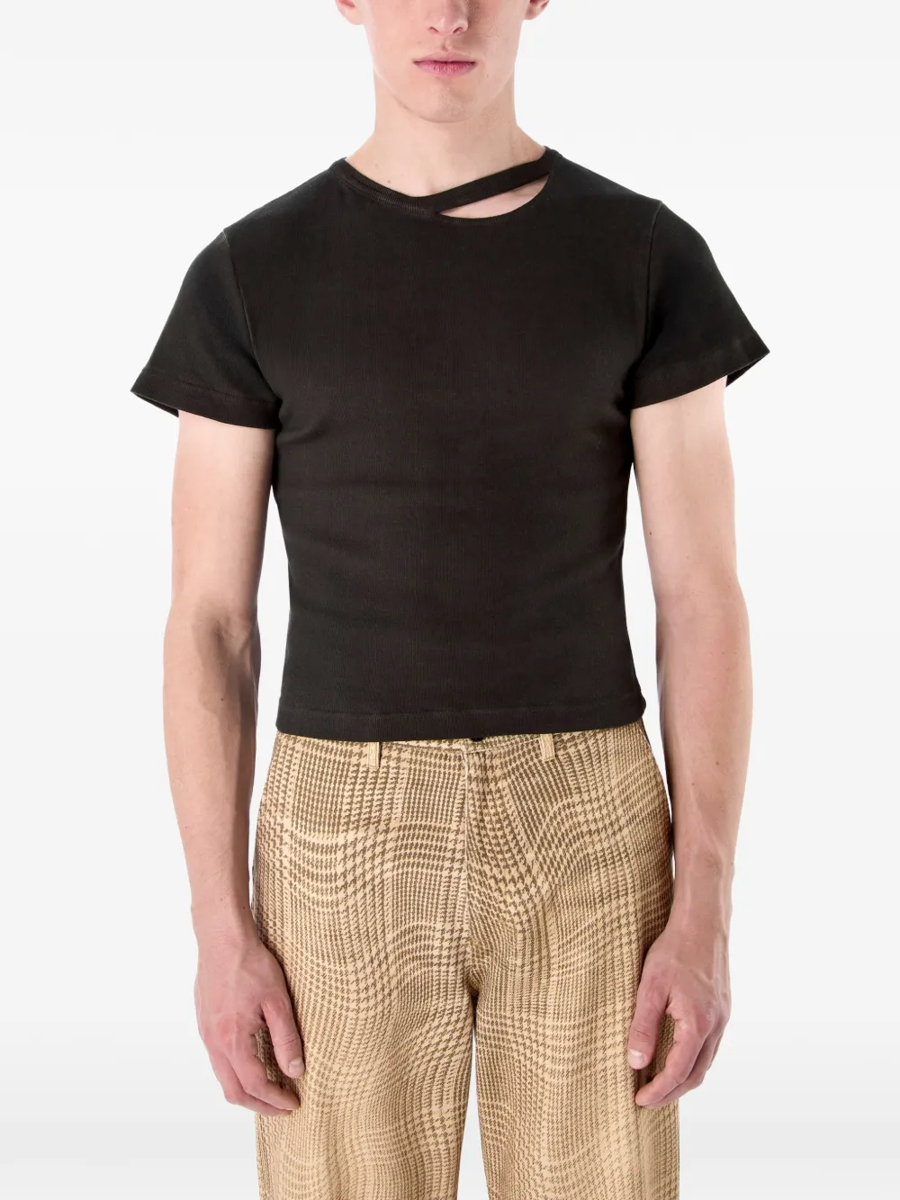  Camperlab Cut-out T-shirt - Black 