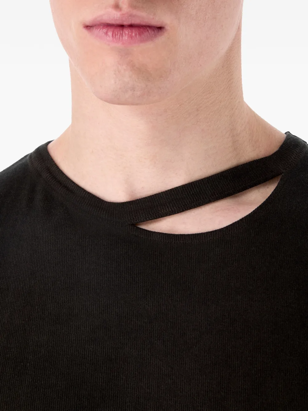 CamperLab T-shirt met uitgesneden details Zwart