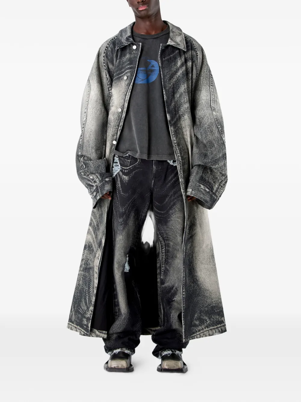 CamperLab printed coat | Abrigos con botones | Image 2