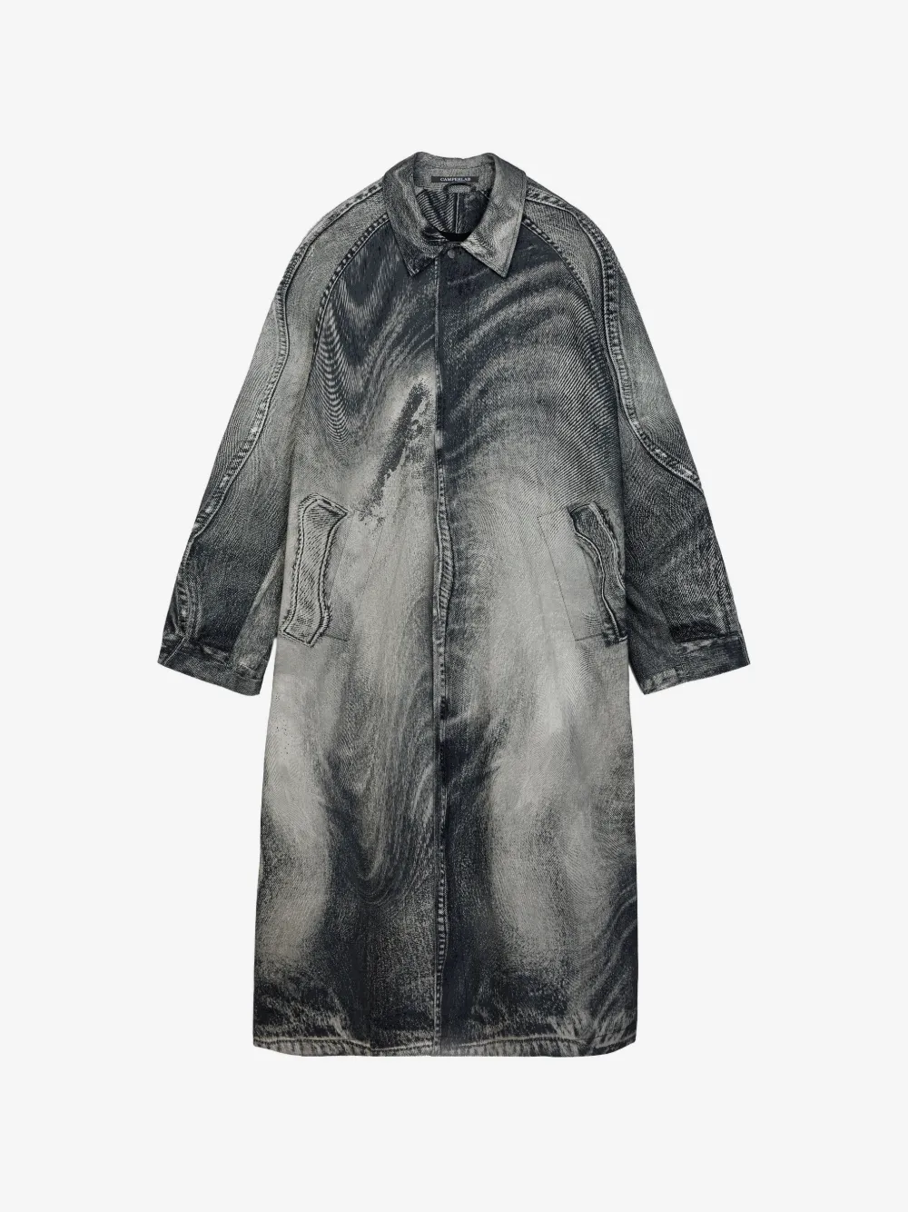 CamperLab printed coat | Black | Image 1