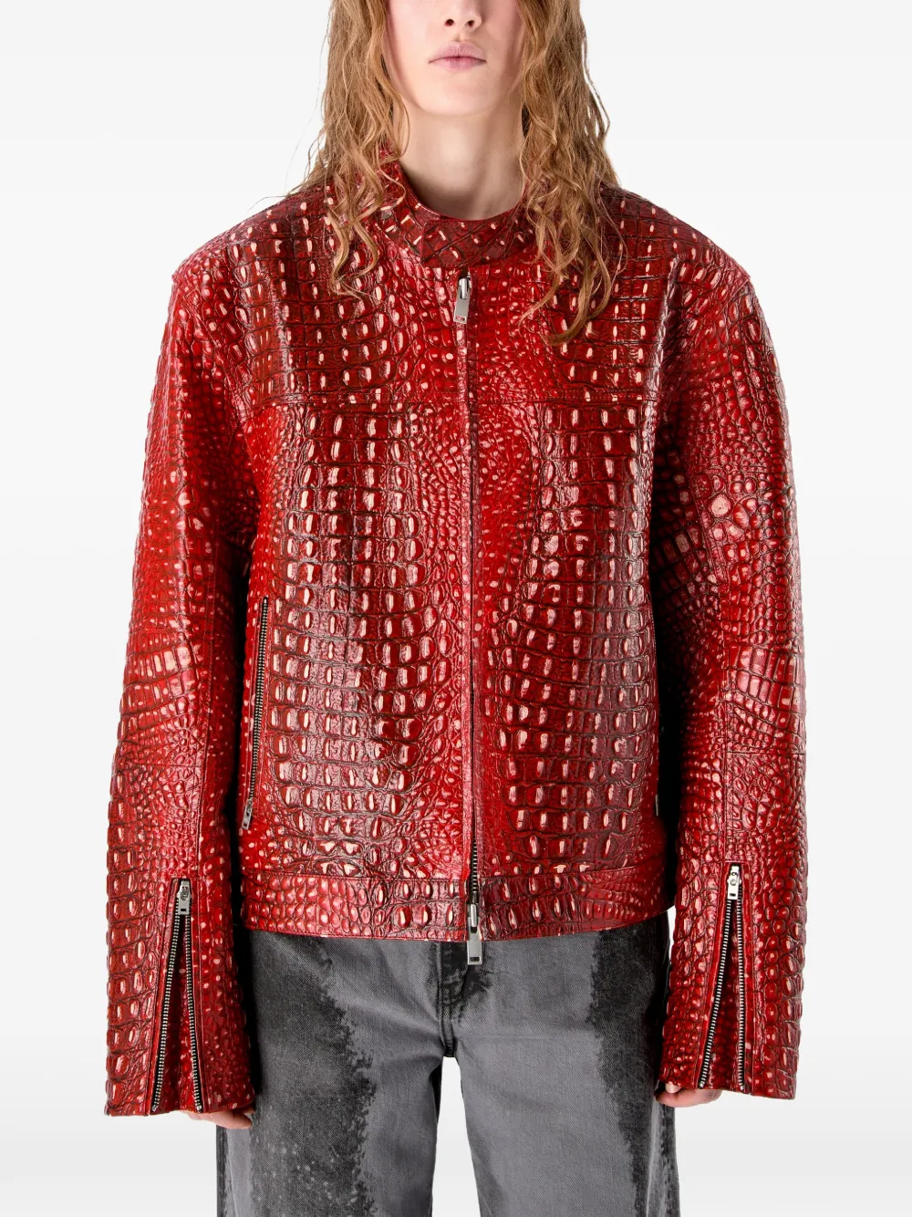  Camperlab Giacca Con Zip - Rosso 