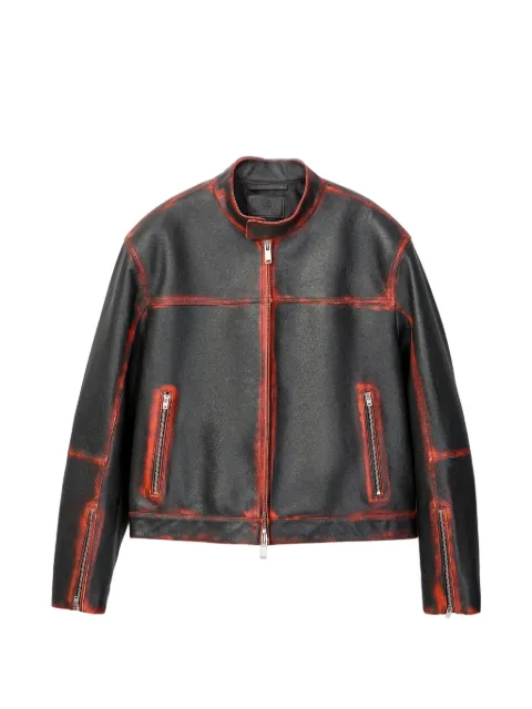 CamperLab smooth leather jacket