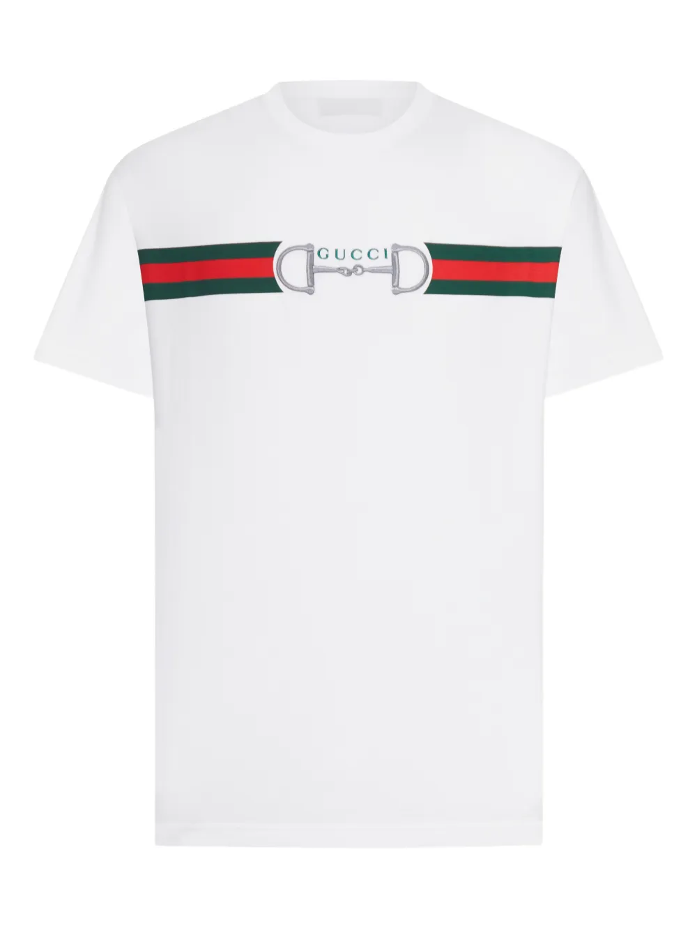 Gucci logo-detail T-shirt - Weiß