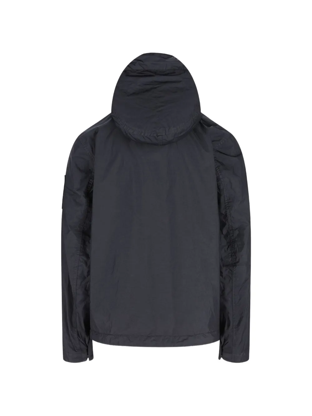 Stone Island 4100001 Reps NY jack met gekreukt effect Blauw