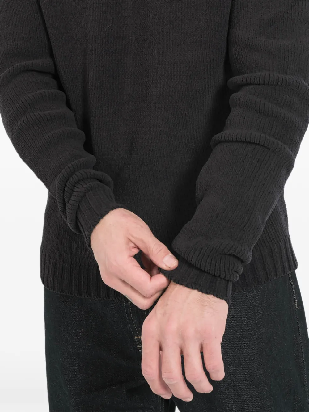 RRD crew-neck sweater - Zwart