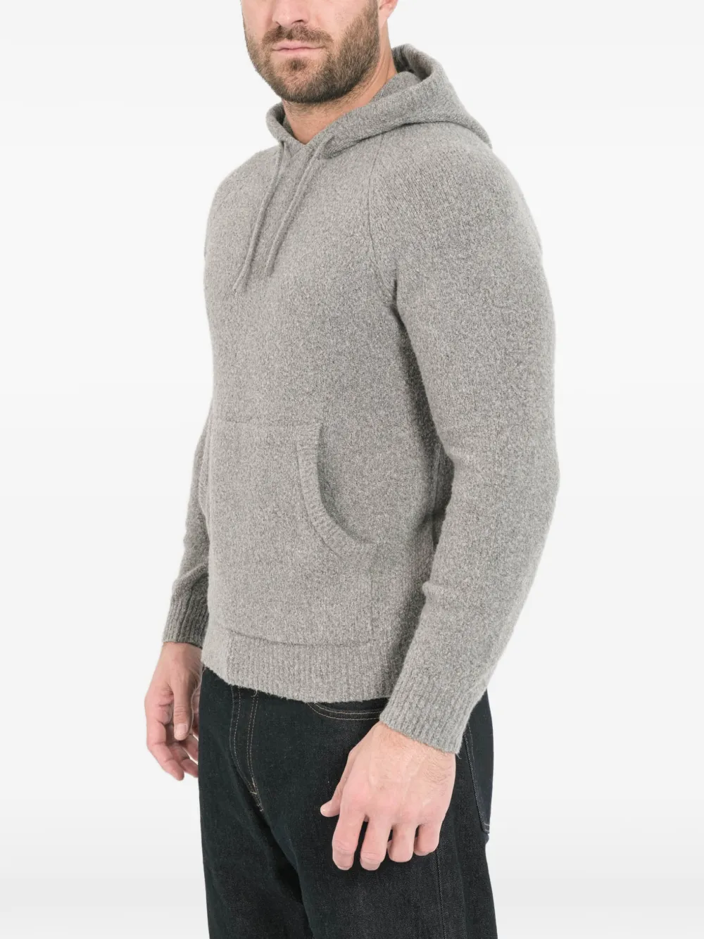Woolrich kangaroo-patch hoodie | gris | Image 1