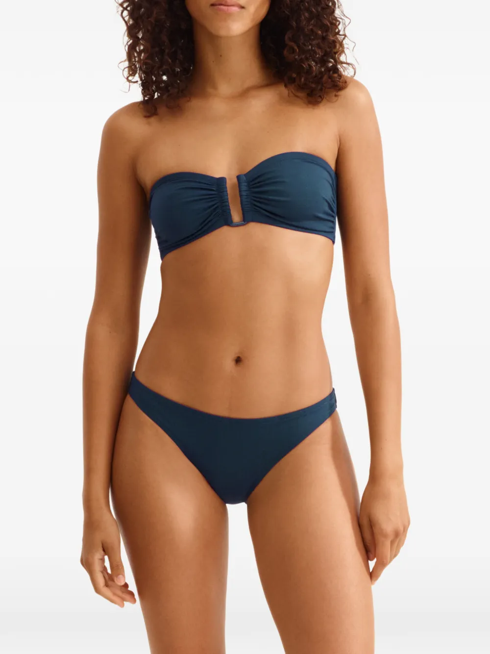 ERES Show bikinitop met ruches Blauw